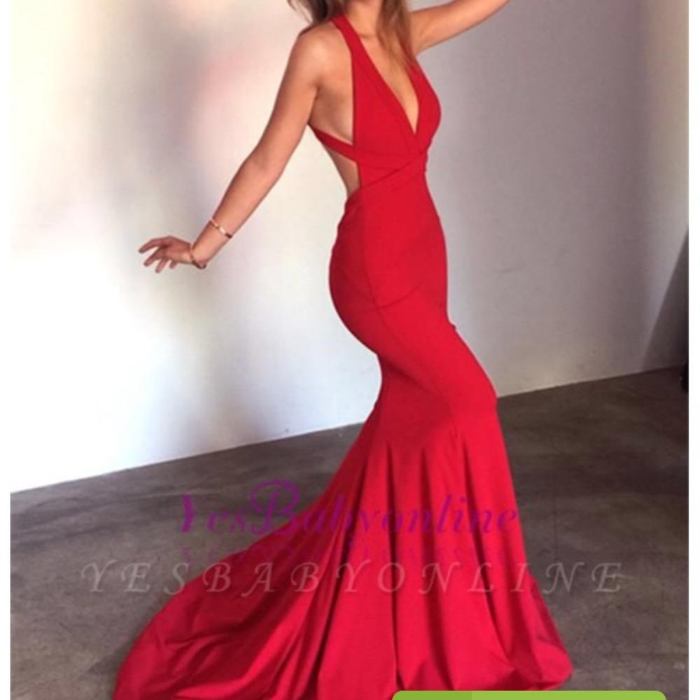 Red dress